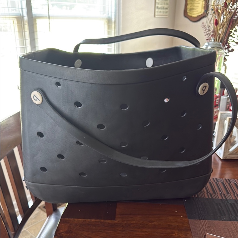 Stylish Black Tote Bag